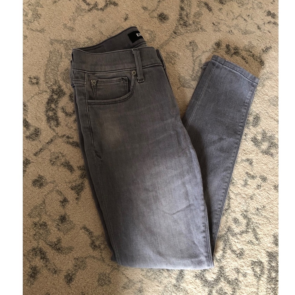 EXPRESS Grey Skinny Jeans
